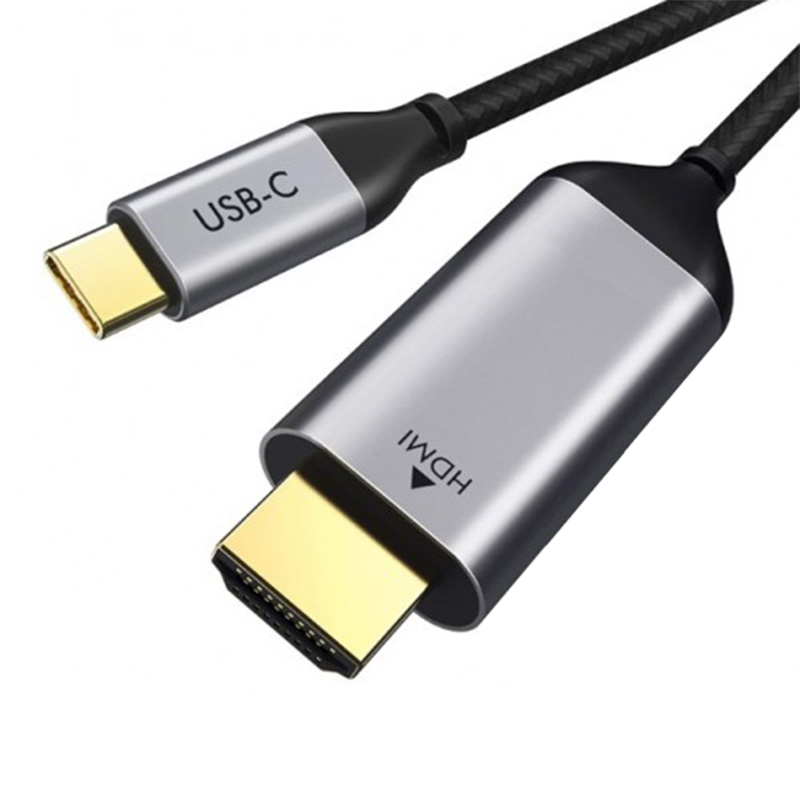 Generic USB Type C to HDMI 4K Male to Male Cable - 1.8m (CB-TC-HDMI-4K)