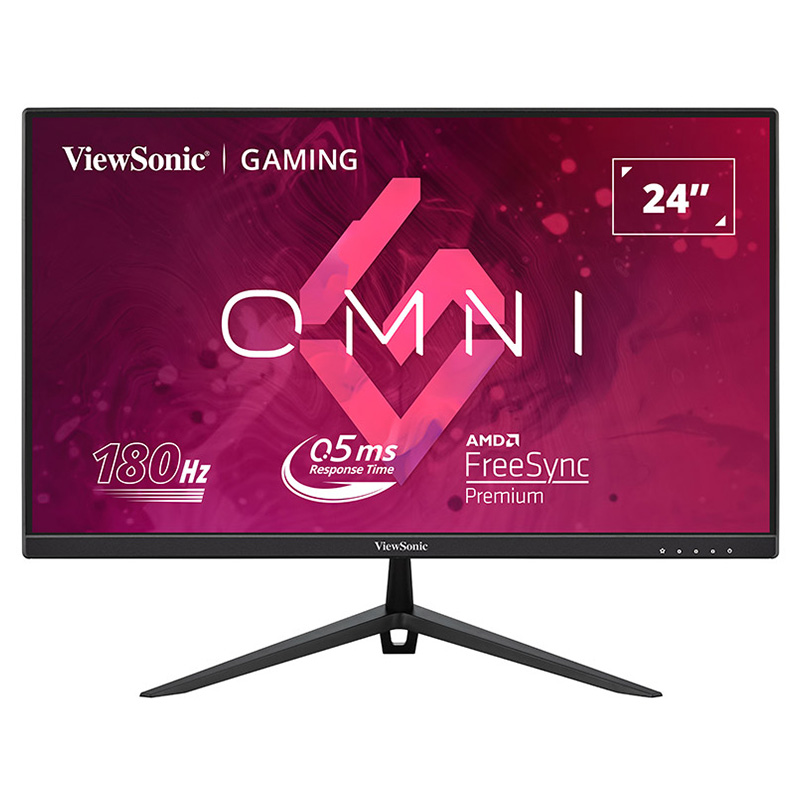 ViewSonic 24in FHD 180Hz Fast IPS Gaming Monitor (VX2428-180Hz)