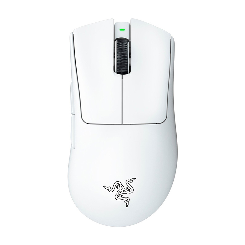 Razer DeathAdder V3 Pro Ergonomic Wireless Gaming Mouse - White (RZ01-04630200-R3A1)