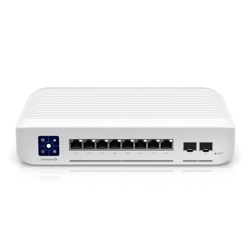 Ubiquiti Networks Enterprise 8 Port 2.5GbE PoE+ Switch with 2 x 10G SFP+ Ports (USW-Enterprise-8-PoE-EU)