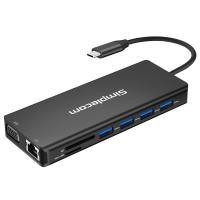 Enclosures-Docking-Simplecom-CHN613-USB-C-13-in-1-Multiport-Docking-Station-2