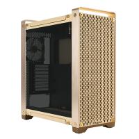 Inwin Dubili Assembled Tempered Glass Full Tower E-ATX Case - Champagne Gold