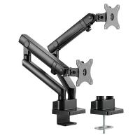 Monitor-Accessories-SilverStone-ARM25-Dual-Monitor-Arm-Black-2