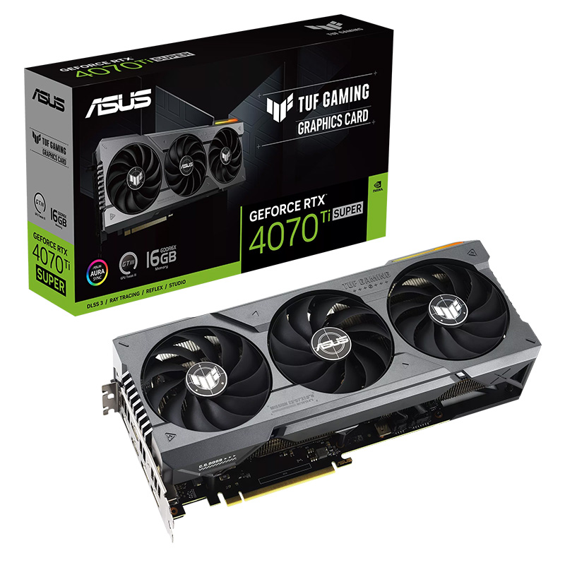 Asus TUF GeForce RTX 4070 Ti Super 16G Gaming Graphics Card (TUF-RTX4070TIS-16G-GAMING)