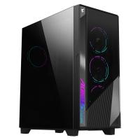 Gigabyte Aorus C500 ST Glass ARGB TG Mid Tower E-ATX Case - Black (GB-AC500G ST)