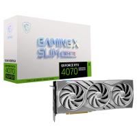 MSI GeForce RTX 4070 Super Gaming X Slim 12G Graphics Card - White (GeForce RTX 4070 SUPER 12G GAMING X SLIM WHITE)