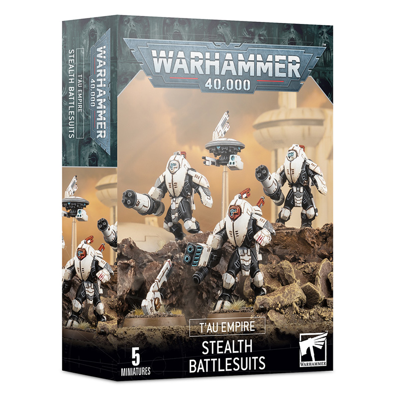 Games Workshop 56-14 T'au Empire: Stealth Battlesuits