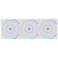 Lian Li UNI FAN TL 120 Reverse Blade ARGB 120mm White PWM Fan - 3 Pack