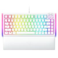 Razer BlackWidow V4 75% Hot-swappable Mechanical Gaming Keyboard - White Edition US Layout (RZ03-05001700-R3M1)