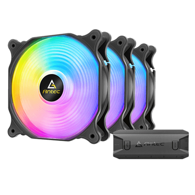 Antec F12 Racing ARGB 120mm PWM Case Fan - 3Pack