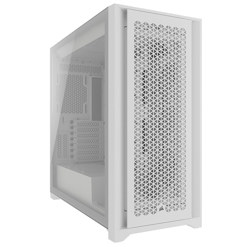 Corsair 5000D Core AirFlow Mid Tower ATX Case - White (CC-9011262-WW(5000D-WHI))