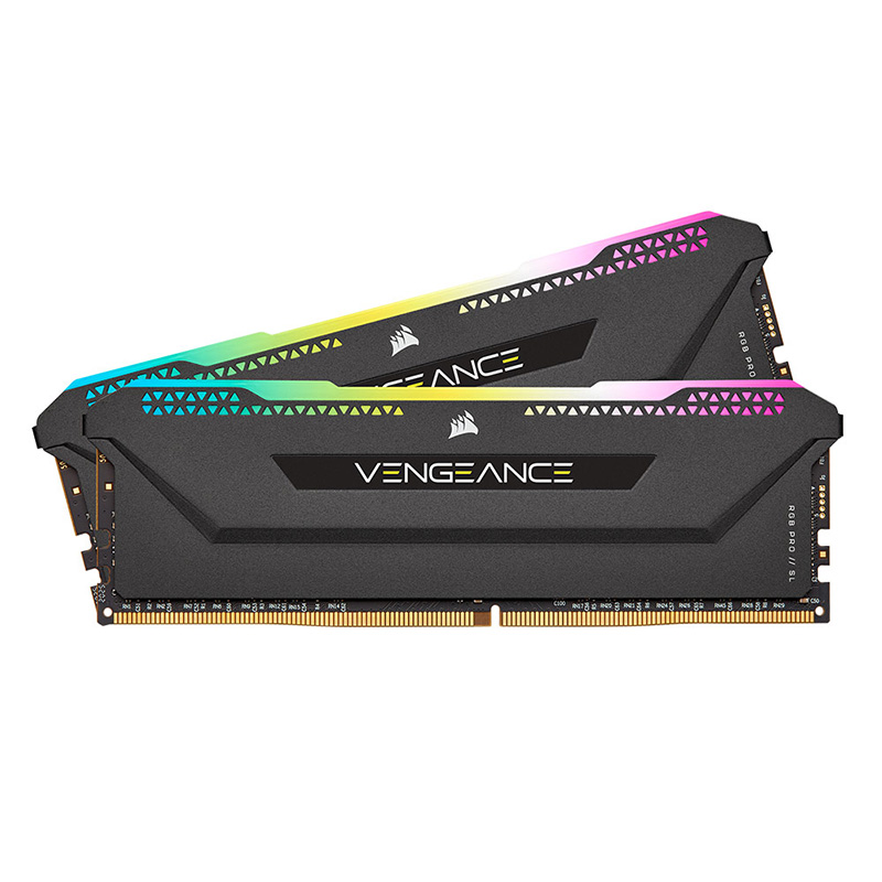 Corsair Vengeance RGB Pro SL 32GB (2x16GB) 3200MHz DDR4 RAM (CMH32GX4M2E3200C16)