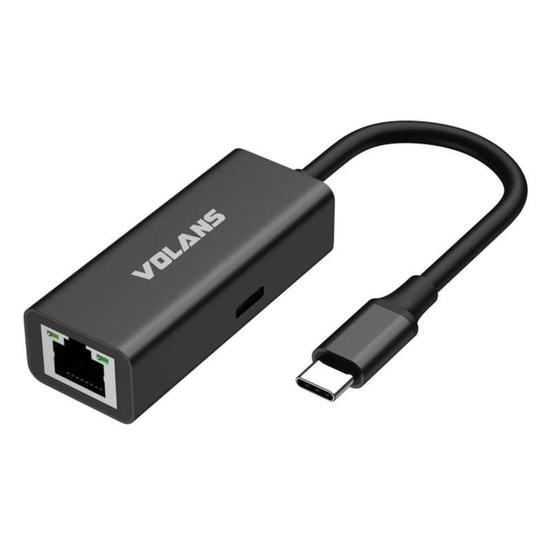 VOLANS Aluminium USB-C to Gigabit Ethernet Network Adapter (VL-RJ45-CP)