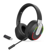 L850 2.4G Wireless Bluetooth 5.1 Wired Three-mode Game Headphones Pluggable Mic RGB Lighting Computer Phone headset