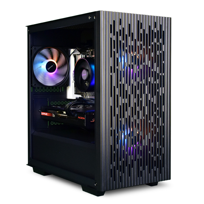 CyberBlaze G5 Core Ryzen 5 7600 Radeon RX 7600 XT Gaming PC 56555-N