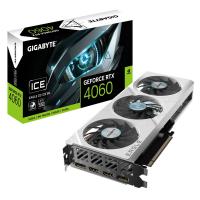 Gigabyte GeForce RTX 4060 EAGLE OC ICE 8G Graphics Card (GV-N4060EAGLEOC ICE-8GD)