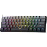 Redragon K617 Rapid Trigger Gaming Keyboard, 60% 61 Keys Wired Mechanical Keyboard w/Hyper-Fast Actuation, Dedicated Magnetic Switch, Actuation Point 