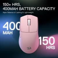 Redragon-M916-PRO-3-Mode-Wireless-Gaming-Mouse-Hype-Speed-4K-Polling-Rate-49G-Ultra-Light-26K-DPI-Pink-6