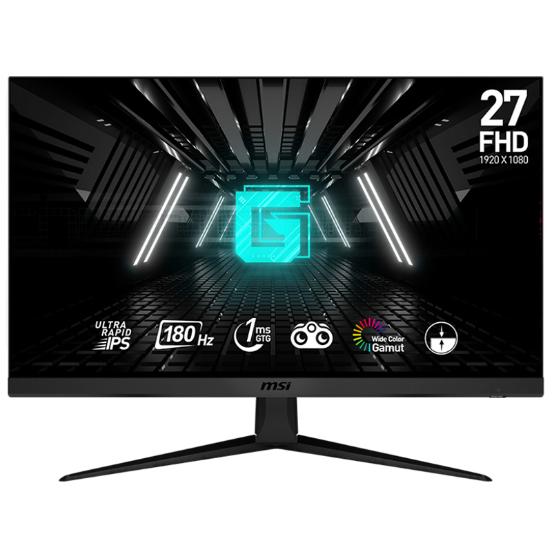 MSI 27in FHD 180Hz Ultra Rapid IPS Gaming Monitor (G2712F) - OPENED BOX 79205