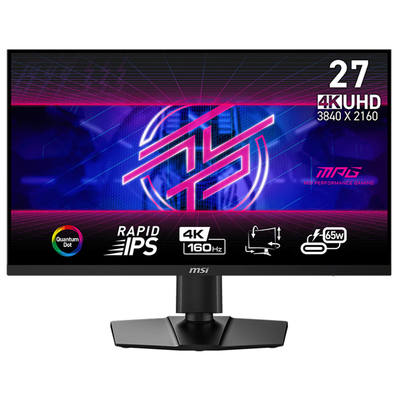 MSI MPG 27in 4K UHD 160Hz Rapid IPS Gaming Monitor (MPG 274URF QD)