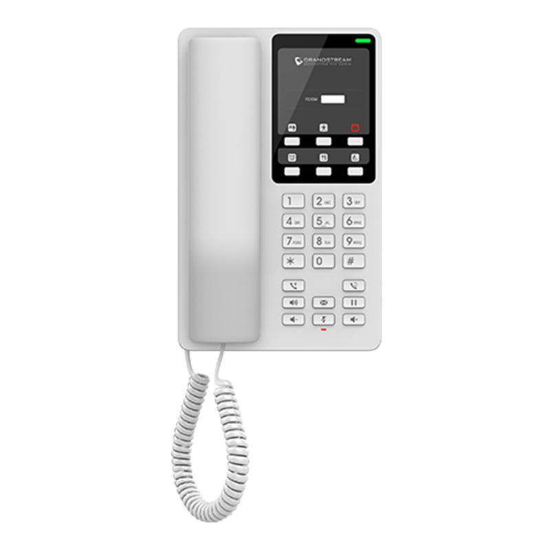 Grandstream Desktop Hotel Phone with Built-in WiFi - White (GHP620W)