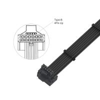 GPU-Accessories-Cruxtec-600W-PCle-5-0-Type-B-GPU-Power-Extension-Cable-Black-PE5-124B-30BK-1