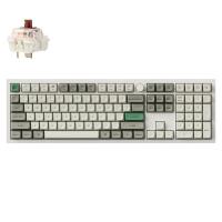 Keychron Q6 Max RGB Wireless White Mechanical Keyboard - Brown Switch (KBKCQ6MP3)