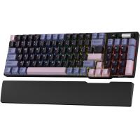 RK ROYAL KLUDGE Mechanical Keyboard RK96, RGB, 2.4Ghz/BT/Wired, Spring Rain Switches, Black, Mixed Color