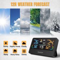 Smart-Home-Appliances-WF-55C-PRO-Weather-Station-Wireless-Indoor-Outdoor-Thermometer-Hygrometer-Barometer-Alarm-Clock-Weather-Forecast-Color-Display-with-Remote-Sensor-10