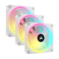 Corsair iCUE Link QX120 RGB PWM 120mm Fan - White 3 Pack (CO-9051006-WW)