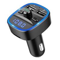 Bluetooth-Kits-Sunwhale-FM-Transmitter-Bluetooth-FM-Transmitter-Wireless-Radio-Adapter-Car-Kit-with-Dual-USB-Charging-Car-Charger-MP3-Player-2