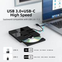 7-in-1 external 3.0 multi-functional optical drive computer DVD player ultra-thin external CD burner