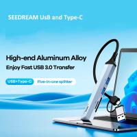 USB-Cables-SEEDREAM-remax-5-in-1-Hub-Type-C-Type-A-to-USB3-0-USB2-0-SD-TF-Card-Multi-Splitter-Adapter-RU-U7-Silver-6