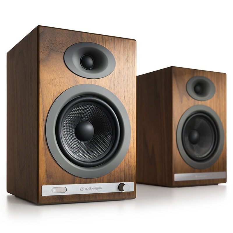 Audioengine HD5 Wireless Speakers System - Walnut (HD5-INT-WAL)