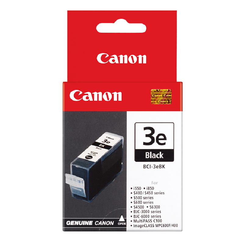 Canon Black Ink Cartridge (BCI3EBK)