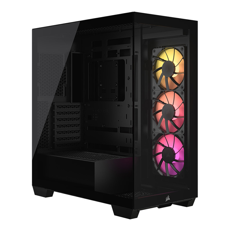 Corsair 3500X ARGB TG Mid-Tower E-ATX Case - Black (CC-9011278-WW)