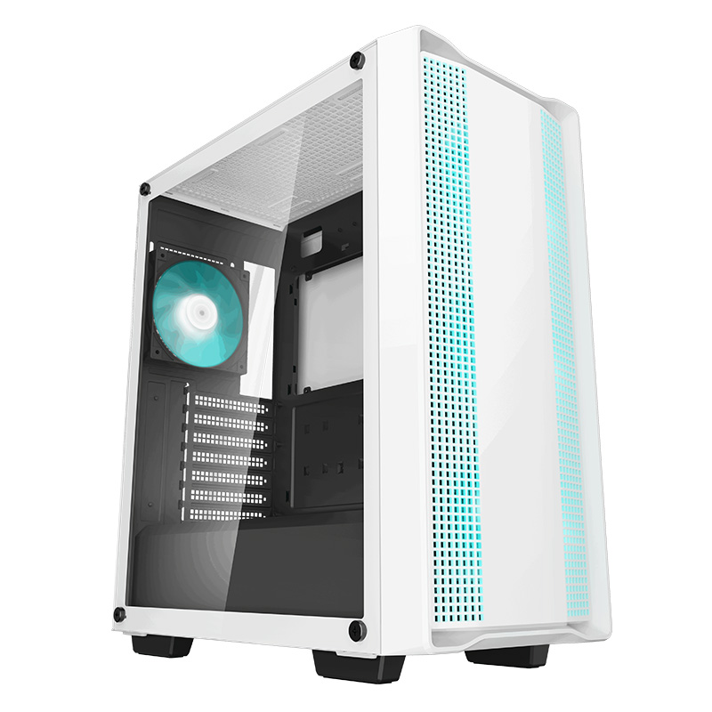 Deepcool CC560 ARGB V2 Tempered Glass Mid-Tower ATX Case - White (R-CC560-WHGAA4-G-2) - OPENED BOX 78970