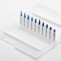 Laser-Engravers-Genmitsu-10-Pcs-1-8-Shank-CNC-Router-Bits-Set-Flat-V-bit-Triangular-V-bit-20-30-45-60-90-Degree-0-1mm-Tip-Nano-Blue-Coat-5