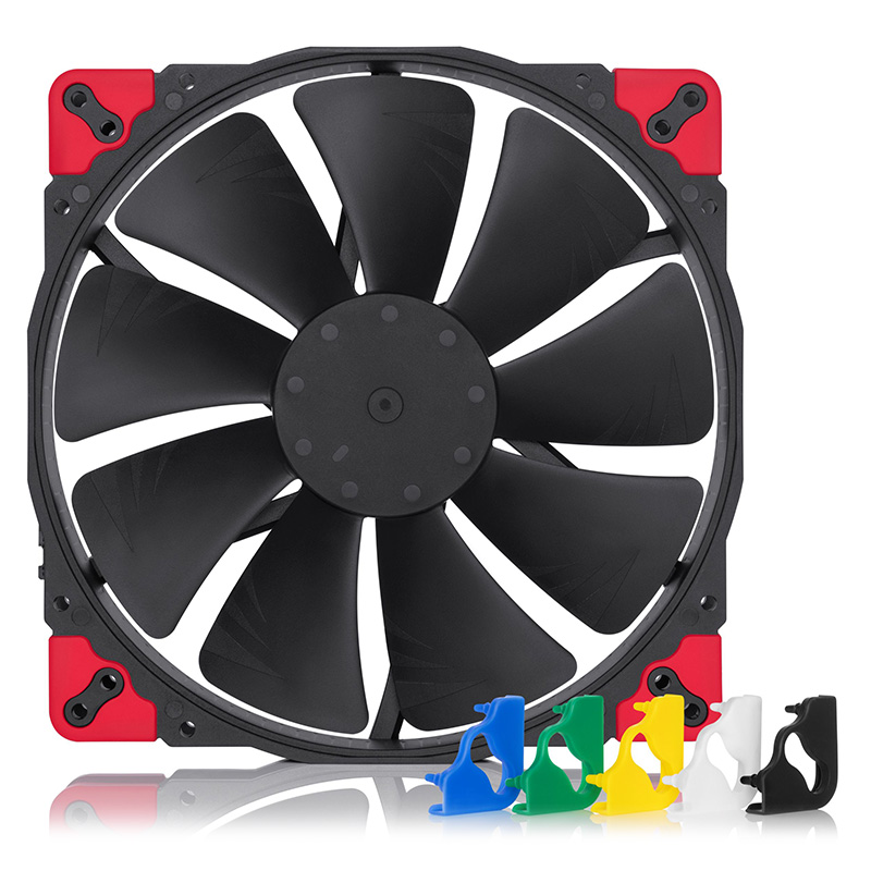 Noctua 200mm PWM Fan - Chromax Black (NF-A20-PWM-CH-BK-S)