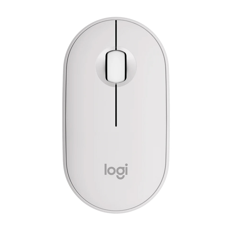 Logitech Pebble 2 M350s Compact Wireless Mouse - Tonal White (910-006986)