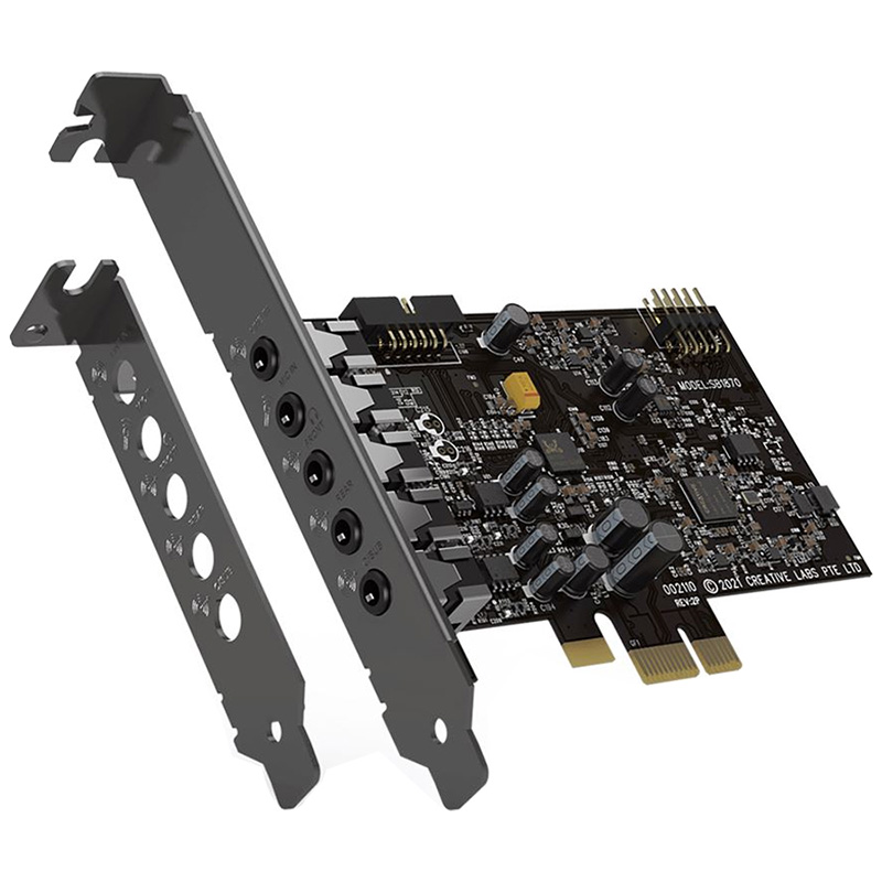 Creative SoundBlaster Audigy Fx2 Hi-res 5.1 Ch PCIe Sound Card (70SB187000000-DUP)