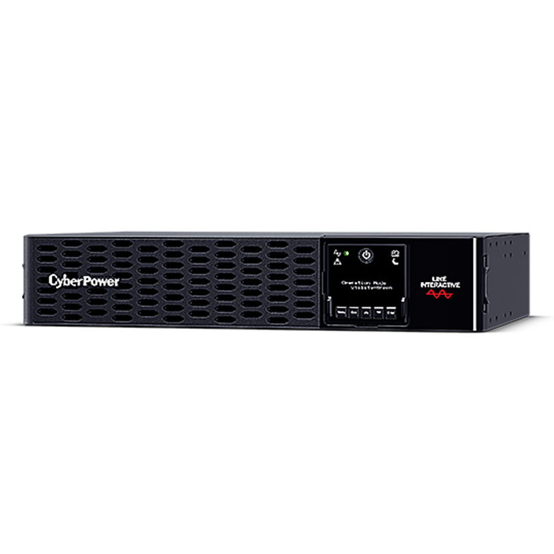 CyberPower PRO Rack LCD 1500VA / 1500W (10A) 2U Line Interactive UPS (PR1500ERT2U)