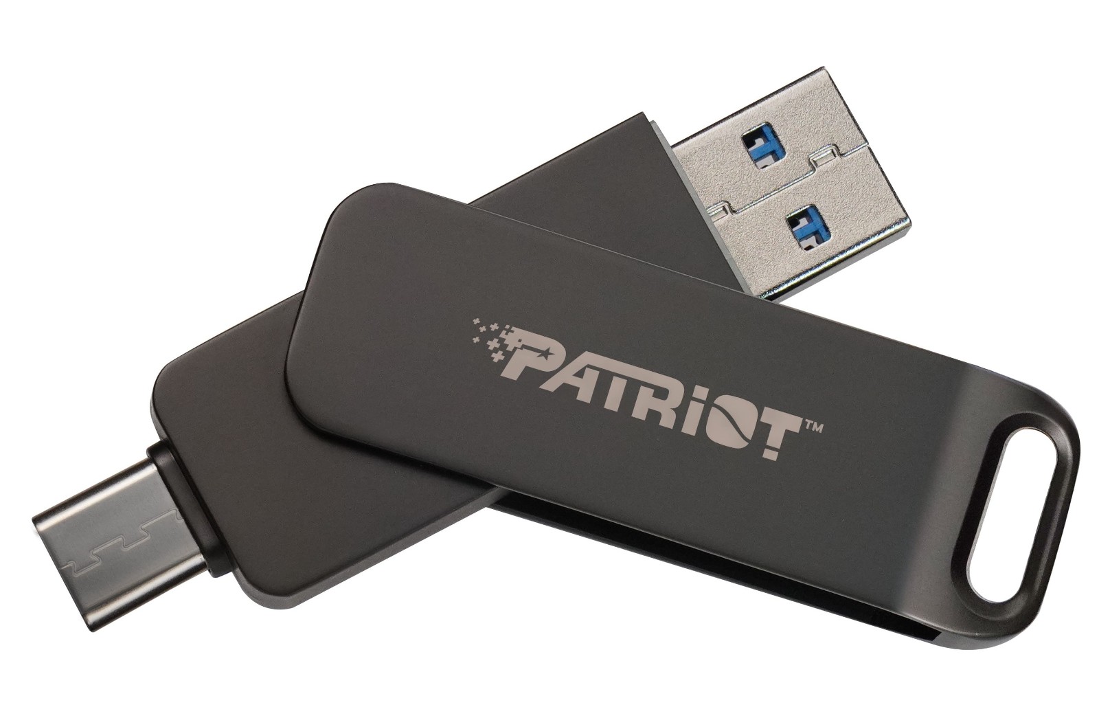 PATRIOT MEMORY Rage R550 256GB USB 3.2 GEN 1 Swing Type A+C 2-in-1 (PE256GR550DSAD)