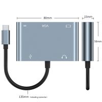 USB-Hubs-5-in-1-Hubs-adapter-Type-C-to-HDMI-VGA-USB3-0-Audio-3-5mm-PD100W-Fast-Charging-Port-USB-C-Hubs-Cable-Adapter-16