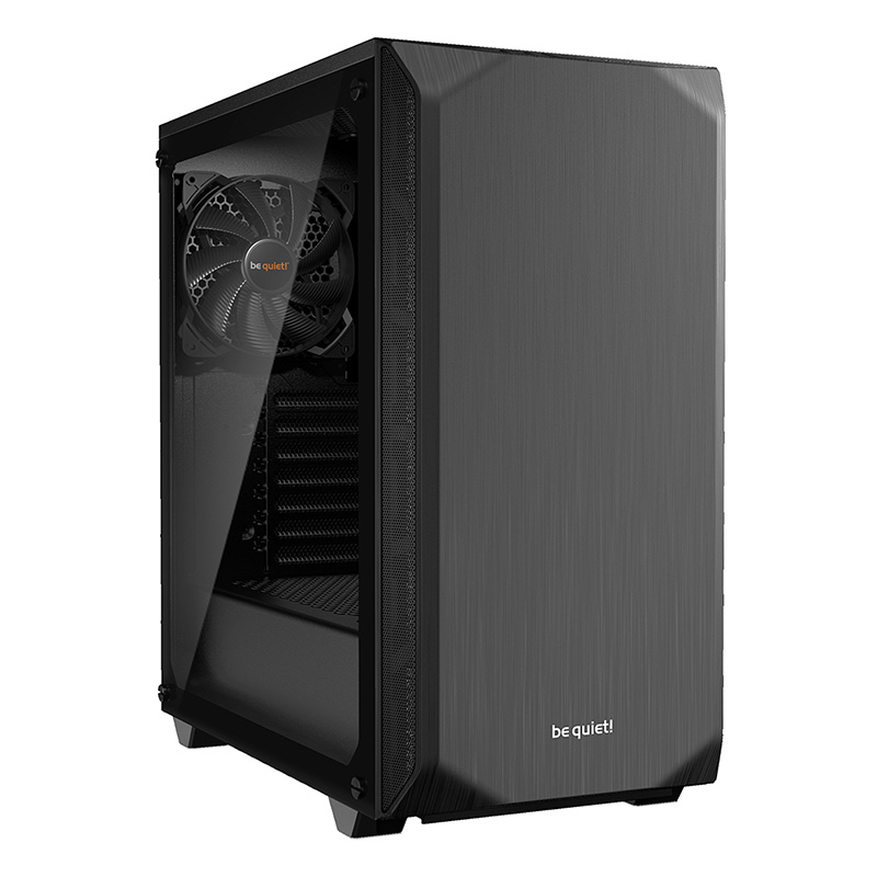 be quiet! Pure Base 500 Tempered Glass ATX Case - Black (BGW34)