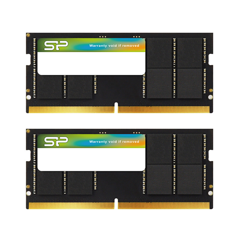 SP Silicon Power Upgrade 64GB (2x32GB) DDR5 Dual Rank 5600MHz CL46 1.1V SODIMM Laptop Notebook PC Computer RAM Memory Module - SP064GBSVU560F22