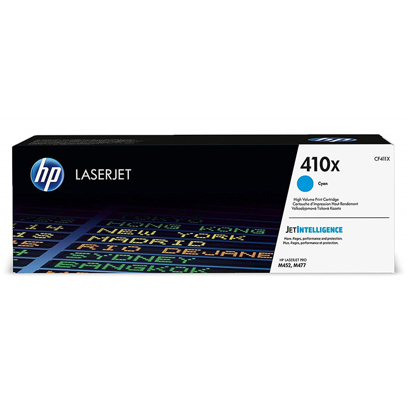 HP CF411X CYAN LASERJET TONER CARTRIDGE 5K LJET M452/M477