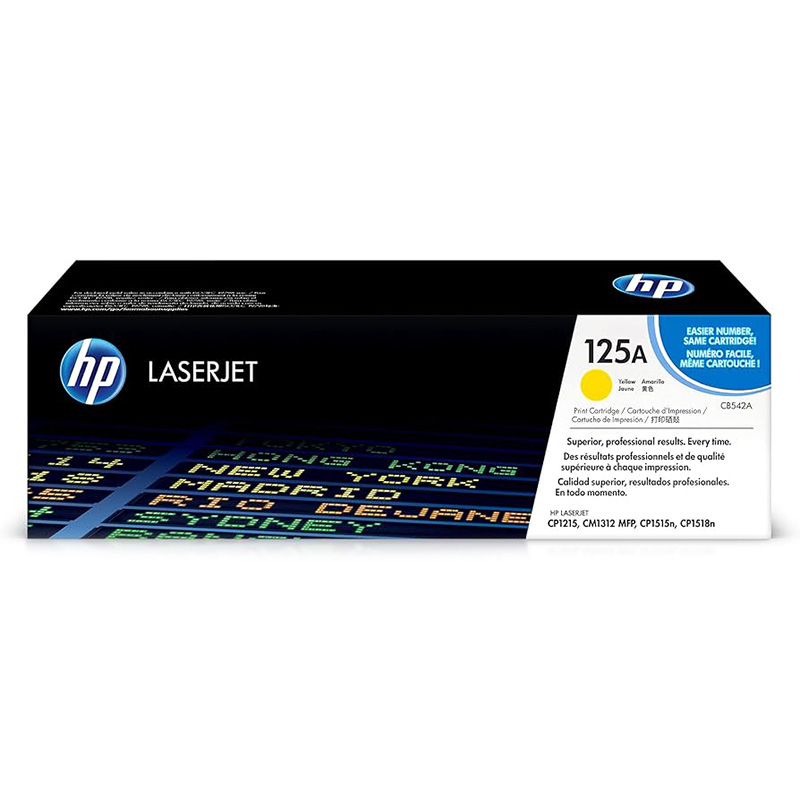 HP LASER JET CP 1215/1515 YELLOW CRTG (CB542A)