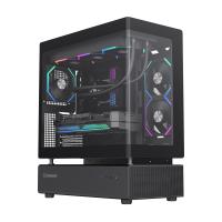 Gamemax ATX GAMING Case,Support BTF, 6x ARGB fan