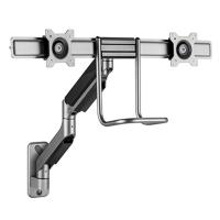 Monitor-Accessories-Brateck-Fabulous-Wall-Mounted-Gas-Spring-Dual-Monitor-Arm-for-17in-to-32in-Monitors-LDA69-2112-B-2